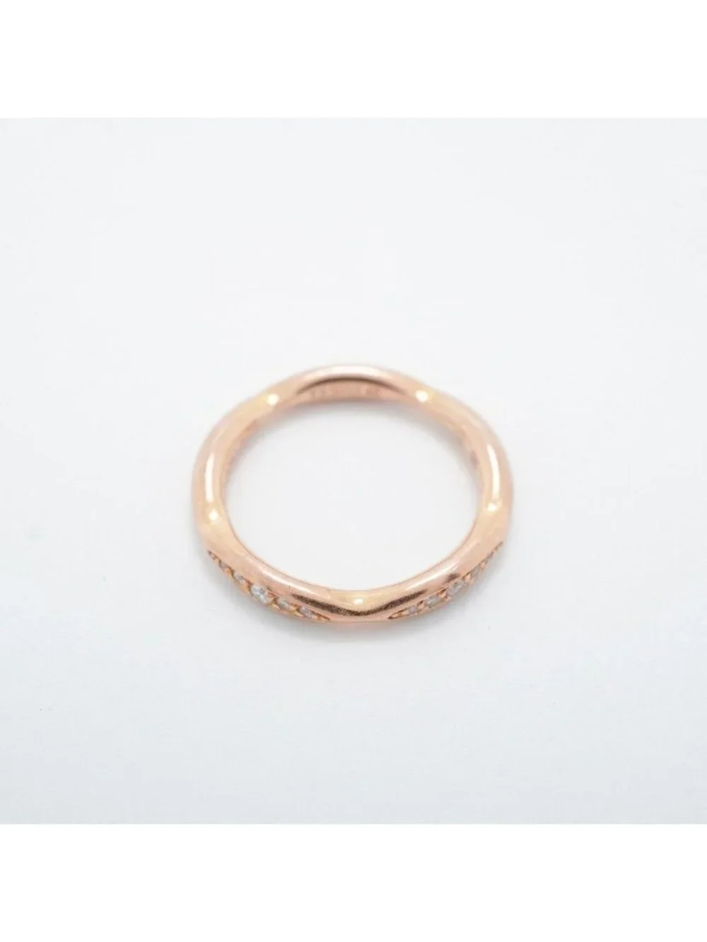 Chanel Ring Camellia 18k Pink Gold Diamond